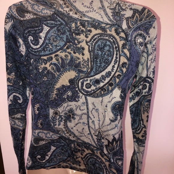 OLIVIER GOUREAU 50%silk/50cashmere sweater - Picture 8 of 8